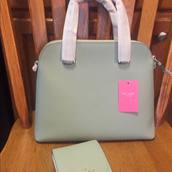 ♠️Kate Spade Maise Medium Dome Satchel & Wallet - Picture 2 of 7